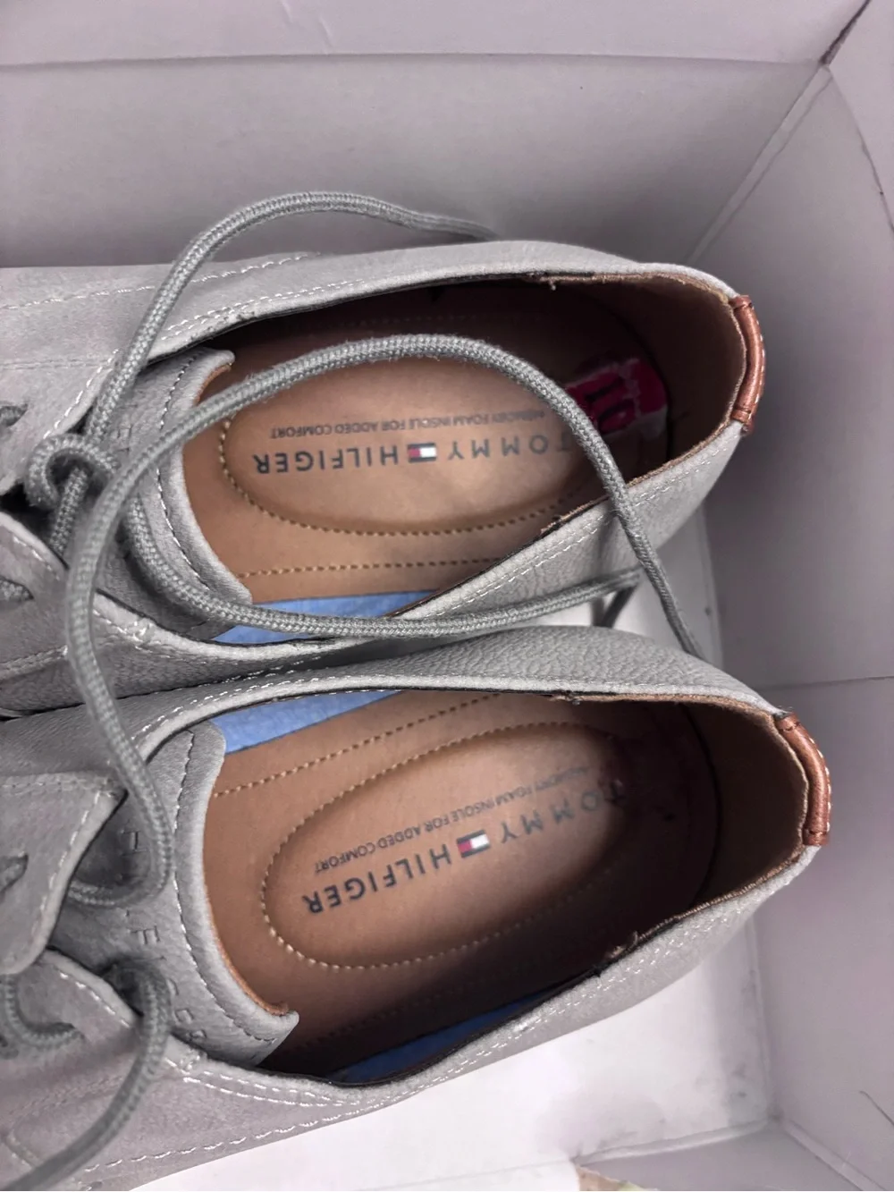 Marshalls Men's Grey Leather Derby Oxfords